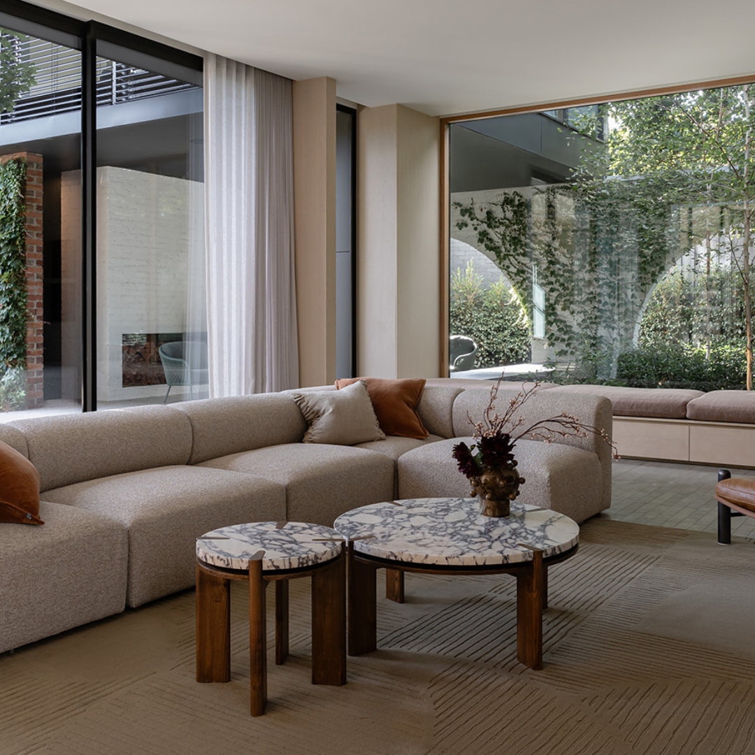 Satara Bruna Coffee and Side Table