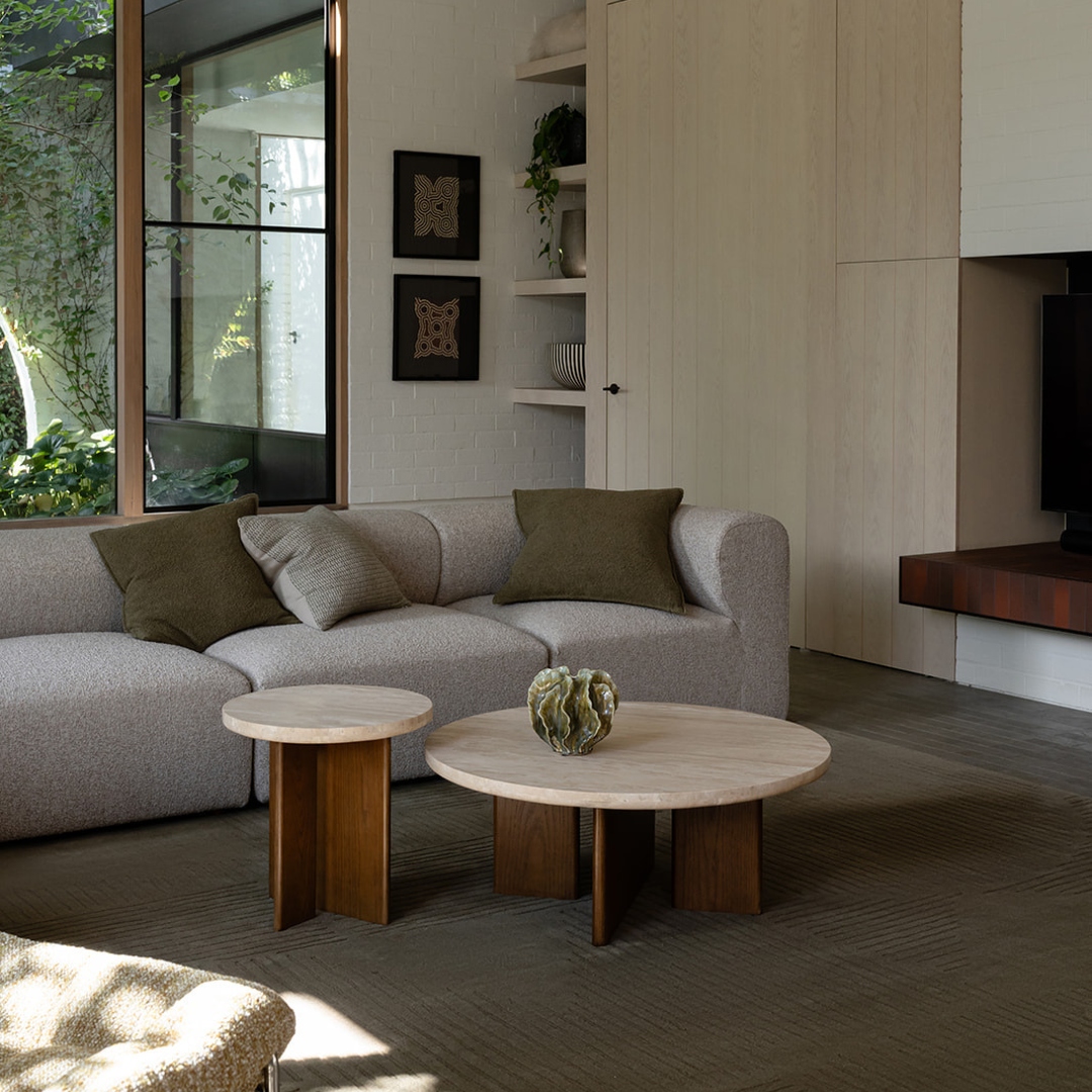 Satara Trey Coffee and Side Table - Mosaic Collection