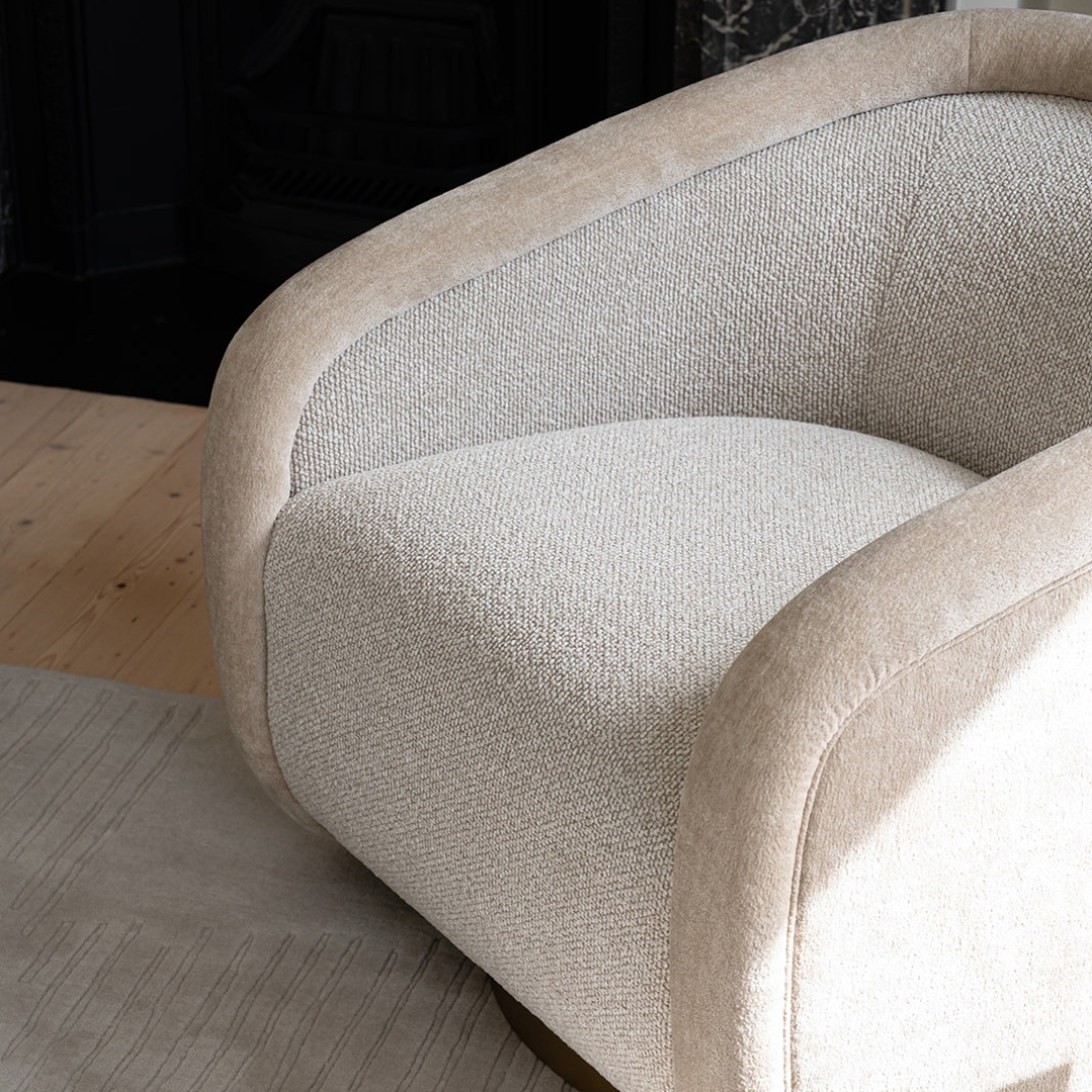 Satara Clara Swivel Chair - Mosaic Collection