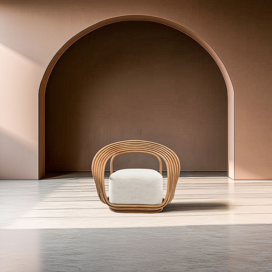 Allegra Lounge Chair Tyrone Natural