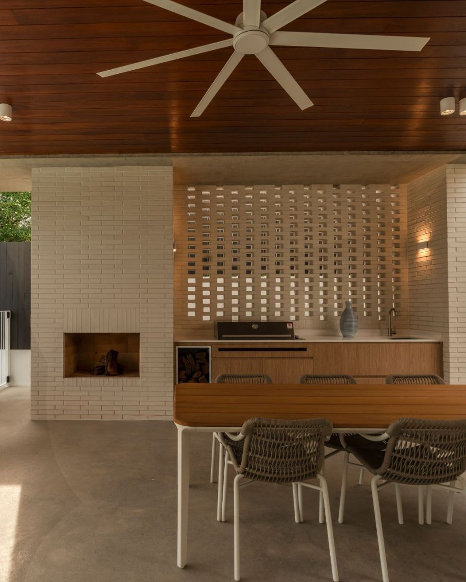 Satara Stories - Tiah Armchairs, Marco Teak Top Dining Table