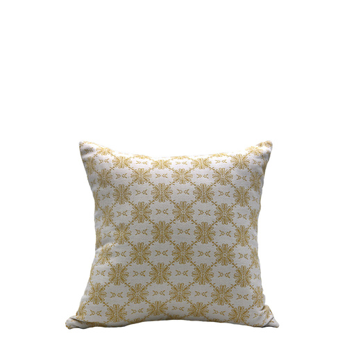 Sunflower White Cushion