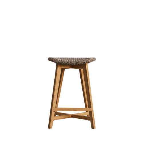 Skal Backless Bar Stool - Irish Coffee
