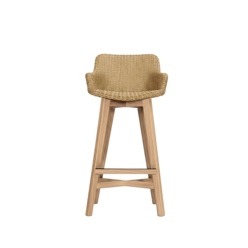 Shell Bar Stool - Natural | 66cm