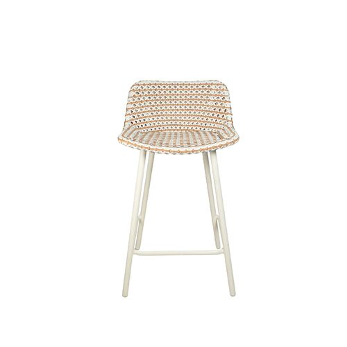 Skal Bar Stool - White Frame 
