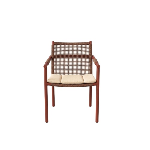 Elin Armchair - Almond/Earth