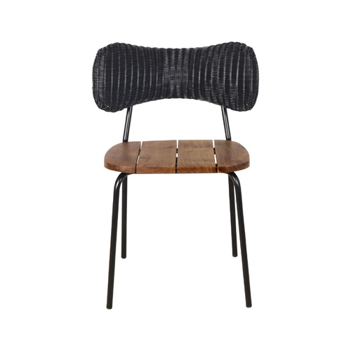 August Dining Chair - Black 