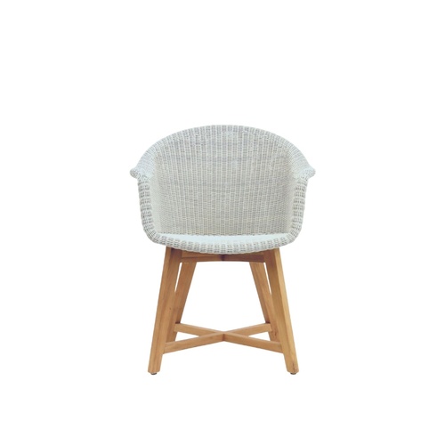 Skal Armchair - Ice White