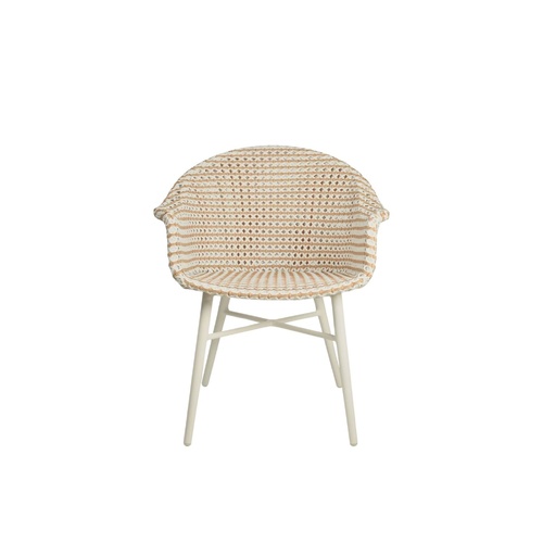 Skal Armchair - Ice White-Natural Mixed Rope
