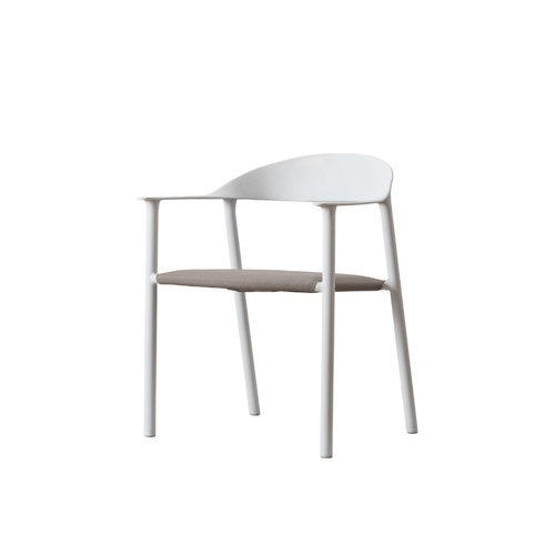 Pembroke Armchair - White 