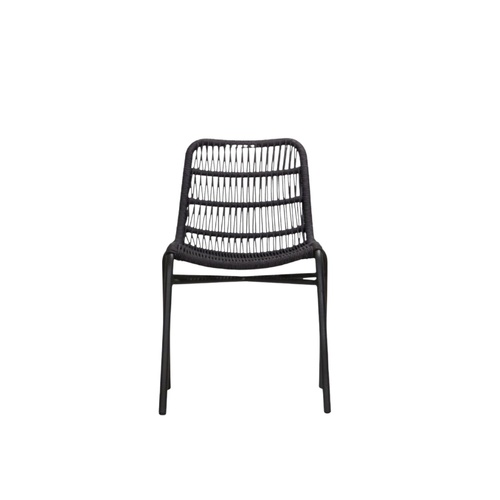 Tiah Dining Chair - Black/Grey