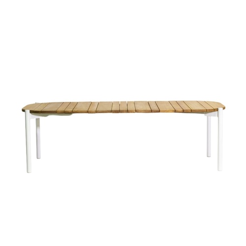 Banyan Rectangular Coffee Table - White