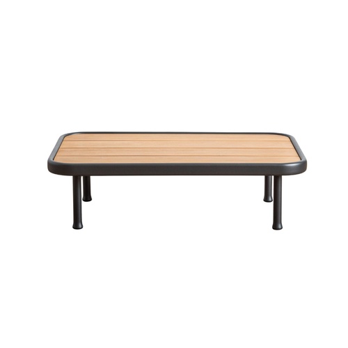 Kai Teak Coffee Table - Teak/Graphite