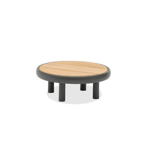 Alani Coffee Table - Charcoal/Teak 