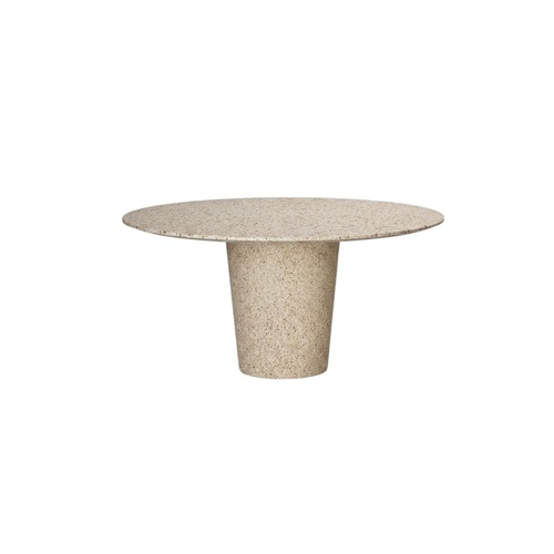 Curve Dining Table - Sand | D120cm