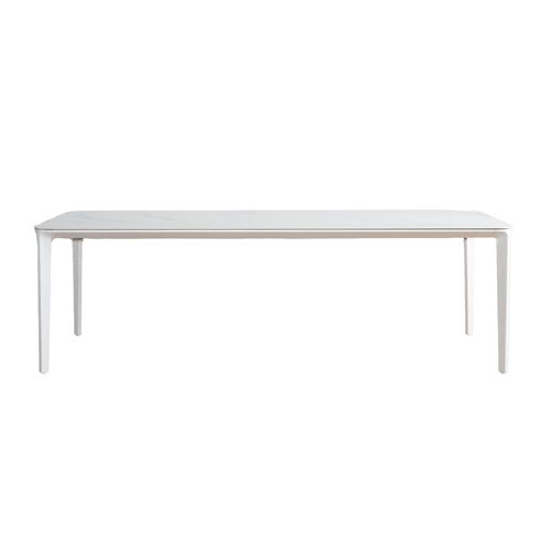 Marco Ceramic Dining Table - White | 240cm