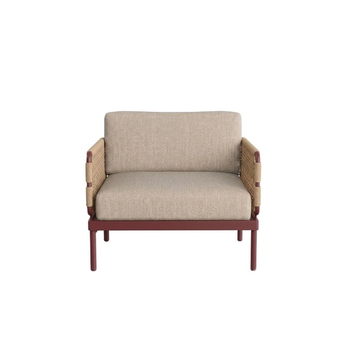 Juni Lounge Chair - Almond/Earth