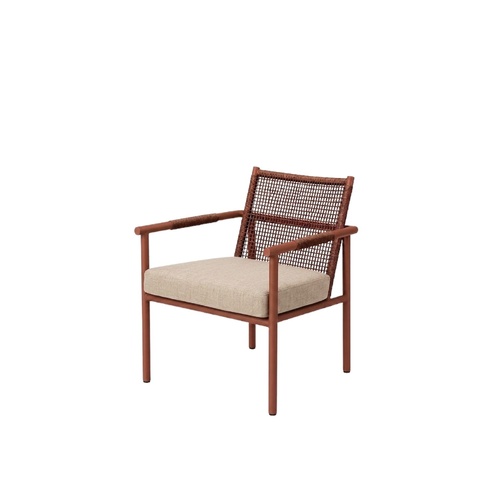 Elin Lounge Chair - Almond/Earth