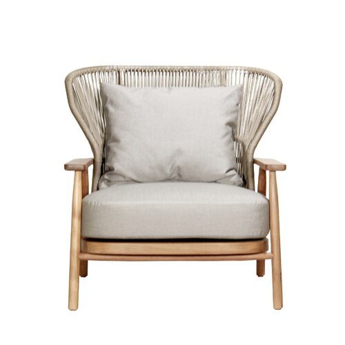 Cowrie Lounge Chair - Spectrum Dove | Stone 