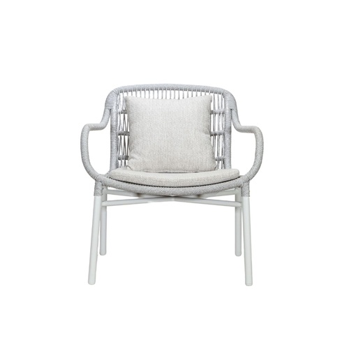 Tiah Lounge Chair - White