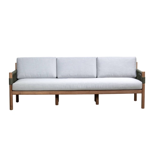 Koa Sofa - Sunbrella Granite | Seaweed
