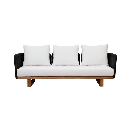 Norfolk Sofa -Natural/Black 