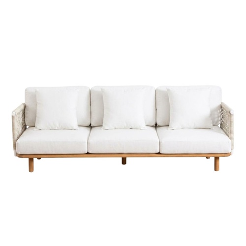 Anjou Rope Sofa - Sunbrella Natural 