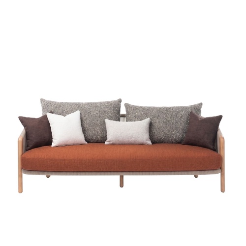 Komo II Sofa - Rust 