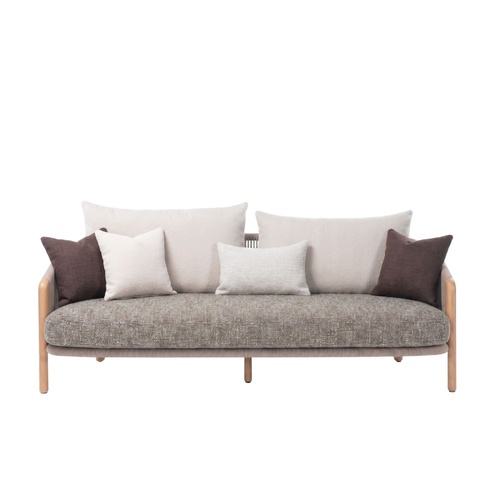 Komo II Sofa - Stone Freckle/Nougat