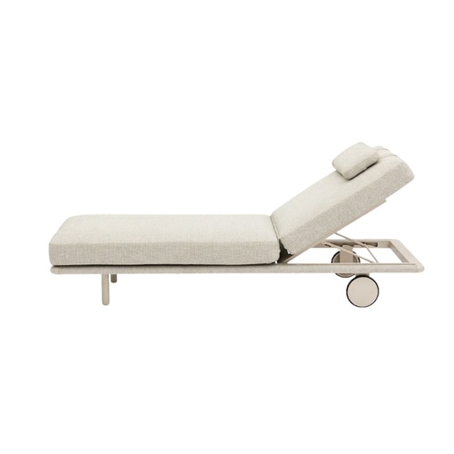 Komo Sunlounge - Sandstone/White