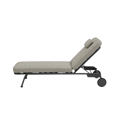 Masa Sunlounge - Pebble/Charcoal