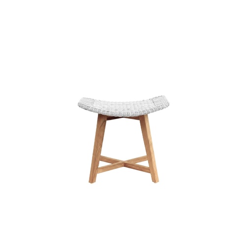 Skal Low Stool - Ice-White
