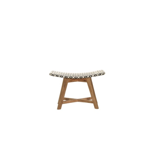Skal Wide Back Low Stool