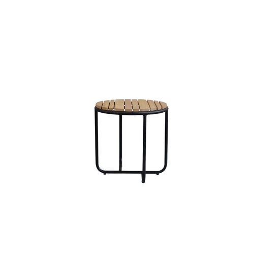 Ibiza Round Side Table - Black 