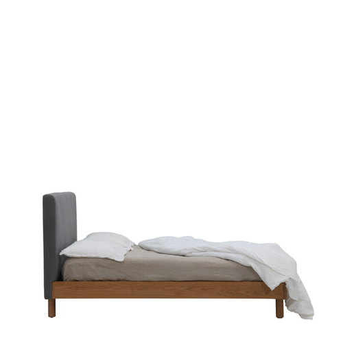 Siena Upholstered Bed - Double