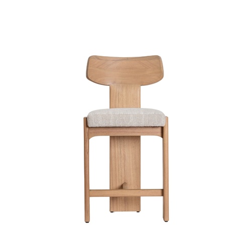 Tonka Bar Stool - Native/Parchment