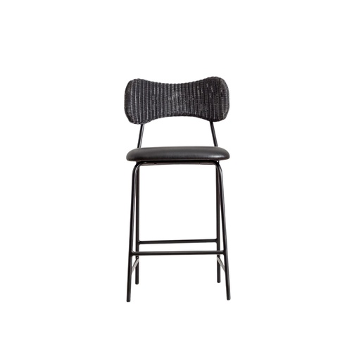 August Bar Stool - Black 