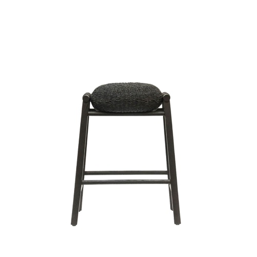 Float Cushion Bar Stool Black/Charcoal