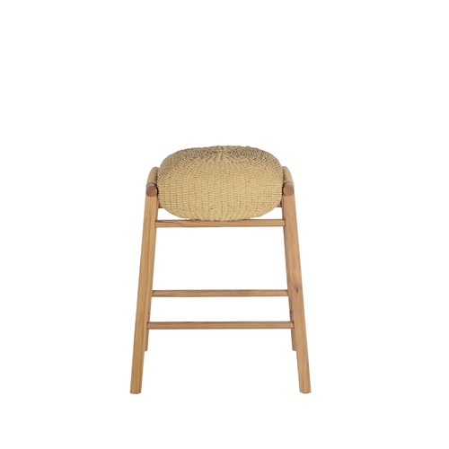 Float Cushion Bar Stool - Nat/Nat
