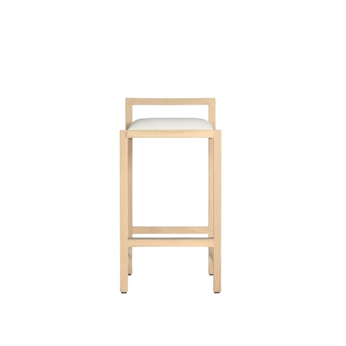 Koko Bar Stool - White VL/Blonde
