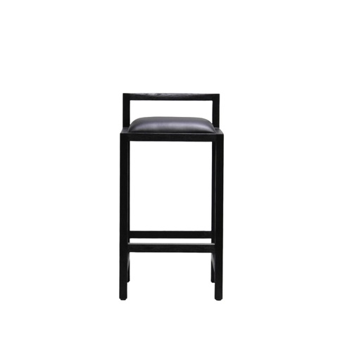 Koko Bar Stool - Black VL/Charcoal