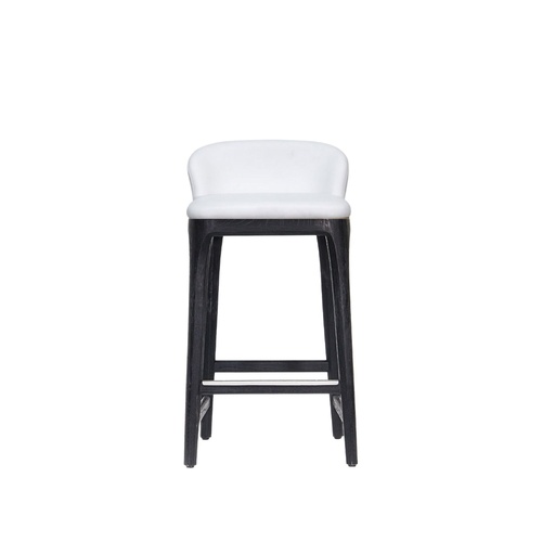 New York Bar Stool WhiteVL/Charcoal