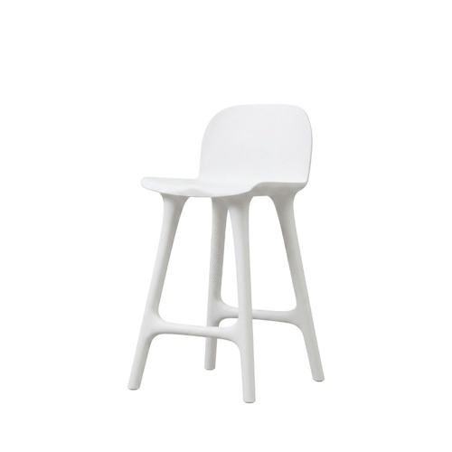 Tailored Bar Stool - White 