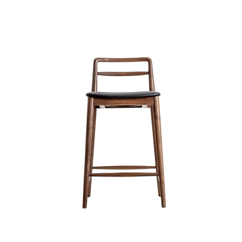 Vian Bar Stool - Black VL/ Cacao