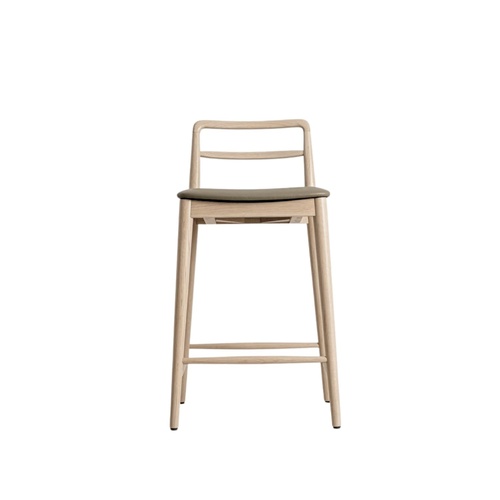 Vian Bar Stool - Teatree/Silver 