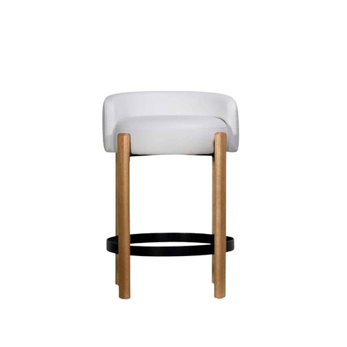 Arch Barstool - White | 66cm