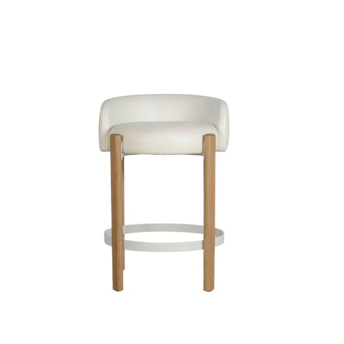 Arch Barstool - White | 66cm