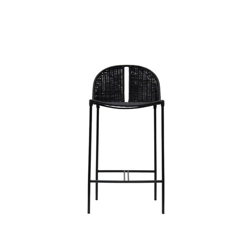 Ines Bar Stool - Black 