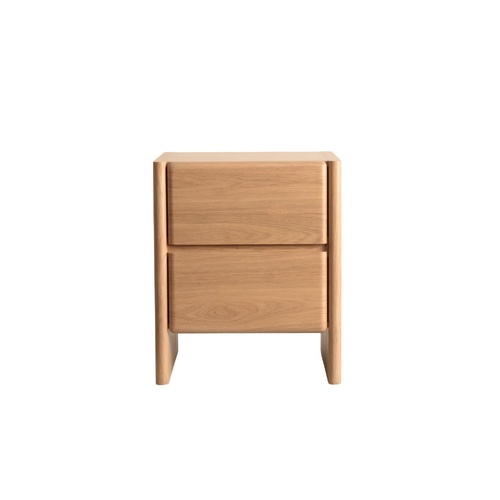 Hayden Bedside - Light Oak