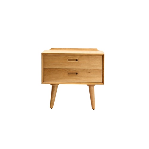 Nordic Bedside Table  - Natural 